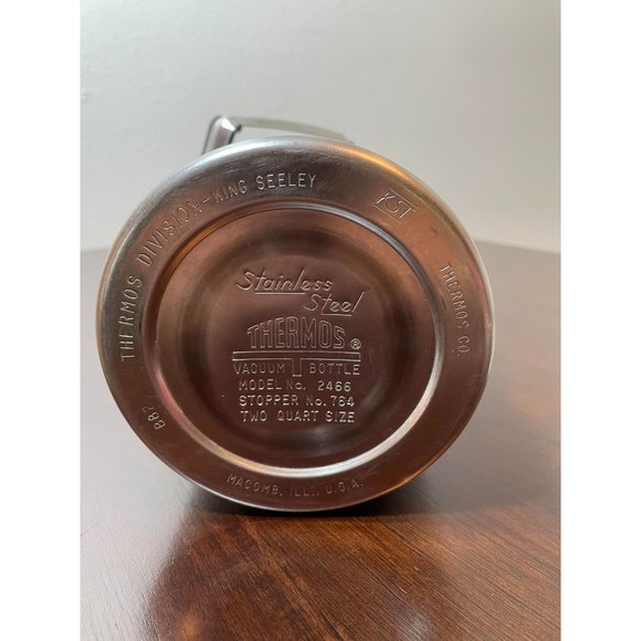 Vintage 2 Qt. Thermos-Stainless Steel - Picture 9 of 9